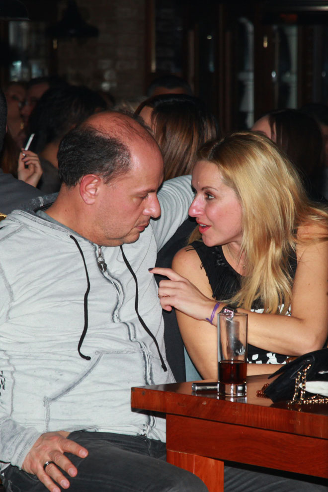 H Μαρία Μπεκατώρου με τον συζυγό της Αντώνη