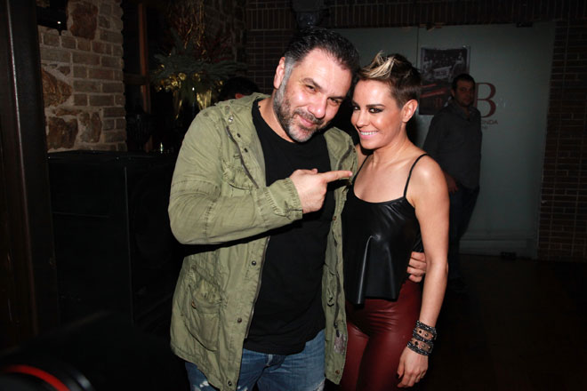 Η Ράνια Κωστάκη με τον Γρηγόρη Αρναούτογλου