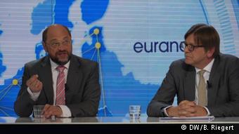 Ο Μάρτιν Σουλτς με τον Γκι ΦερχόφσταντΟ Μάρτιν Σουλτς με τον Γκι Φερχόφσταντ