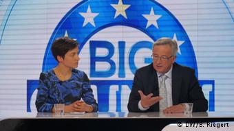 H Σκα Κέλλερ με τον Ζαν-Κλοντ Γιούνκερ