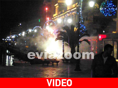 Πυροτεχνήματα για το 2014 στη Χαλκίδα