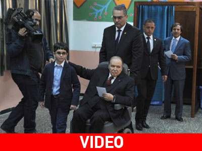 Αλγερία: Θριαμβευτική επανεκλογή του Μπουτεφλίκα