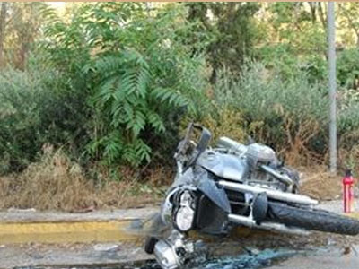 Τροχαίο με τραυματία 24χρονο μοτοσικλετιστή στα Χανιά