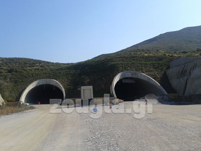 Η σήραγγα μήκους 2 χλμ.