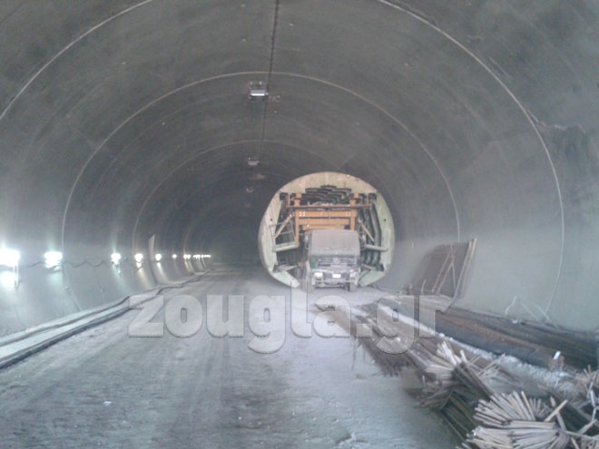 Η σήραγγα μήκους 3 χλμ. (Τ3)