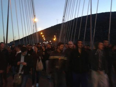 Διαμαρτυρία φοιτητών του ΤΕΙ Χαλκίδας στο Σύνταγμα