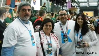 Μέλη του Πολιτιστικού Συλλόγου Πόμπια 