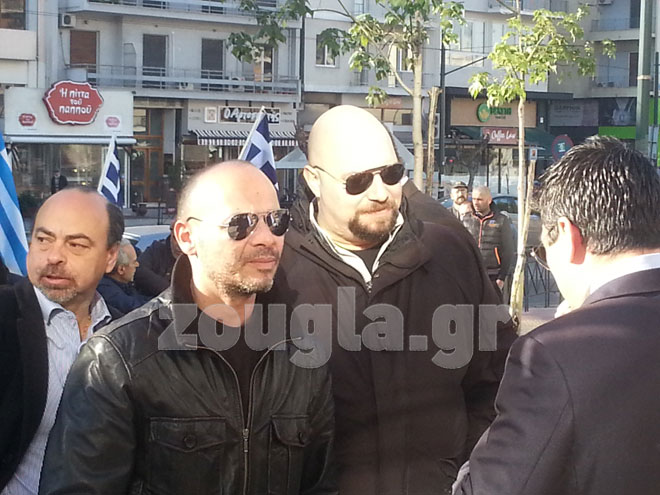 Ο Ηλίας Παναγιώταρος έξω από το Εφετείο