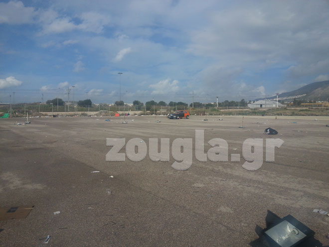 Ο χώρος προετοιμασίας των αναβατών