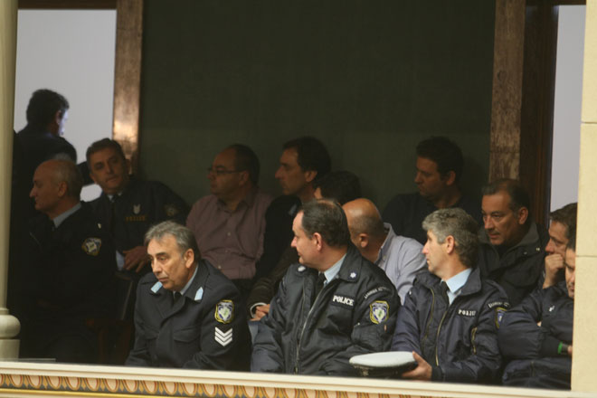 Εκπρόσωποι των Σωμάτων Ασφαλείας παρακολούθησαν τη συνεδρίαση
