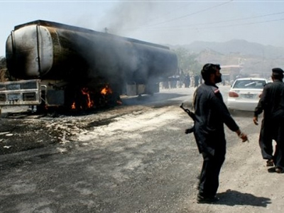 Αφγανιστάν: Πυρκαγιά σε βυτιοφόρο – Επτά νεκροί
