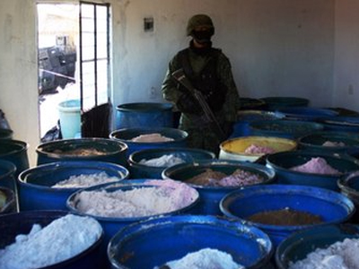 Κατασχέθηκαν 3.640 γραμ. ηρωίνης στο Μεξικό