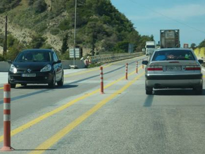 Κυκλοφοριακές ρυθμίσεις στην Ε.Ο. Κορίνθου – Πατρών