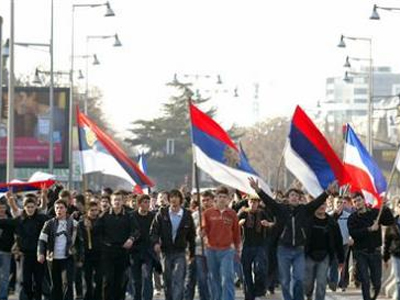 Μαζική διαδήλωση στο Μαυροβούνιο