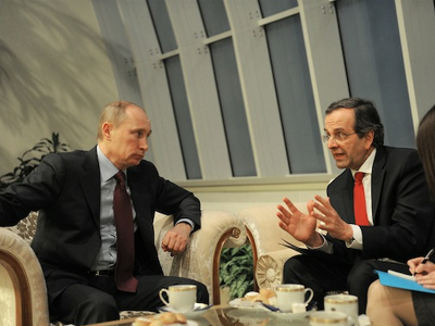 Συγχαρητήρια επιστολή Πούτιν σε Σαμαρά