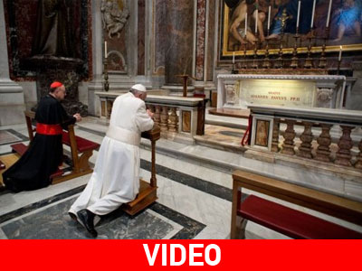 Ο Πάπας Φραγκίσκος τίμησε τον Ιωάννη Παύλο τον Β’