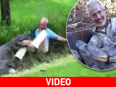 Στα… σαγόνια του κροκόδειλου!