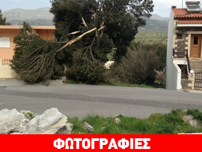 Ισχυροί άνεμοι πνέουν στο Λασίθι