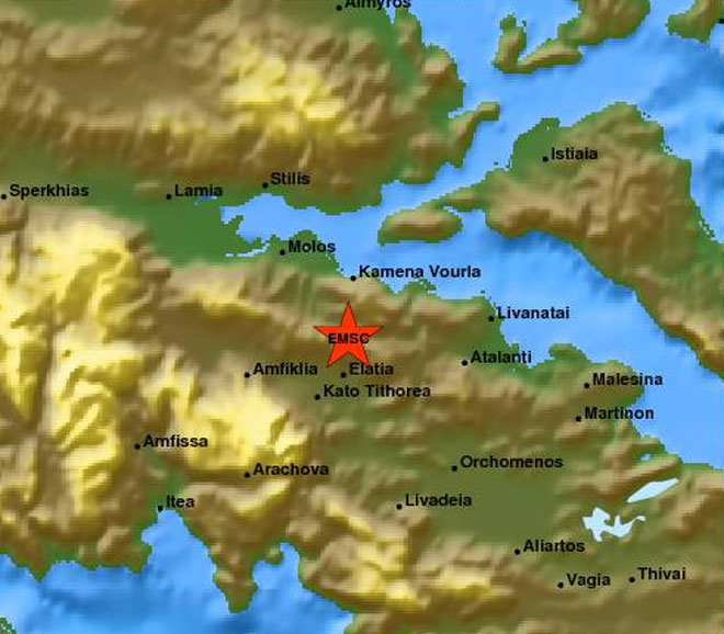 Το επίκεντρο της δόνησης