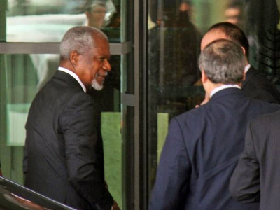 Η Συρία επιθυμεί στενή συνεργασία με τον Κ. Ανάν