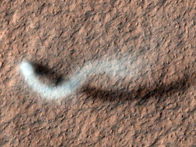 Φωτογράφισαν ανεμοστρόβιλο στον Άρη!