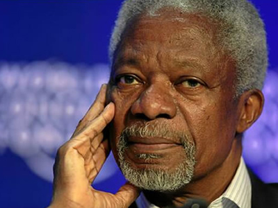 Ομολογία αποτυχίας στο συριακό από τον Ανάν