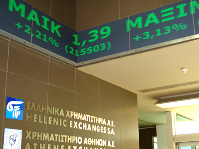 Μικρή άνοδος στο Χρηματιστήριο Αθηνών