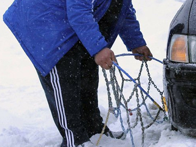 Β. Ελλάδα: Πού χρειάζονται αντιολισθητικές αλυσίδες