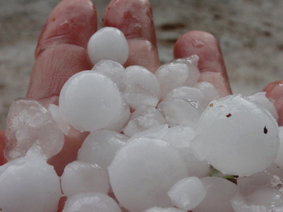 Αποζημιώσεις στους πληγέντες από τις χαλαζοπτώσεις