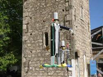 Το κάψιμο του «Αράπη» στη Γαστούνη