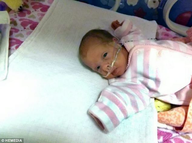 Η Emily την ημέρα των γενεθλίων της