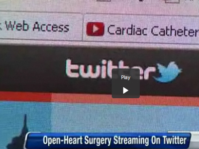 Εγχείρηση live μέσω Twitter!