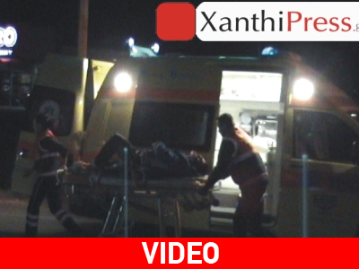 Σύγκρουση Ι.Χ. με μοτοσυκλέτα στην Ξάνθη