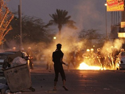 Συγκρούσεις διαδηλωτών με αστυνομικούς στο Μπαχρέιν