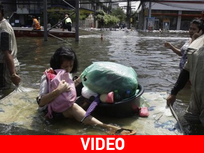 Εκατοντάδες νεκροί από τις πλημμύρες στην Ταϊλάνδη