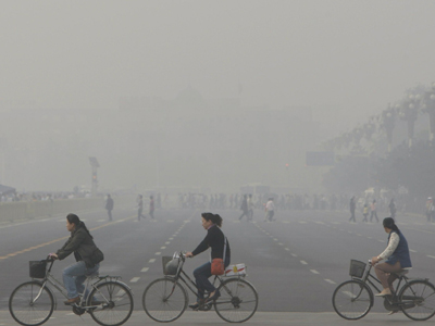 Υψηλά επίπεδα ρύπανσης στο Πεκίνο