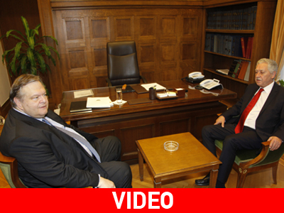 Ολοκληρώθηκε η συνάντηση Βενιζέλου – Κουβέλη Ολοκληρώθηκε η συνάντηση Βενιζέλου – Κουβέλη