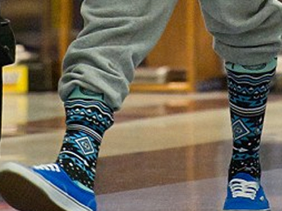 Ποιος κυκλοφόρησε με αυτή την κάλτσα;