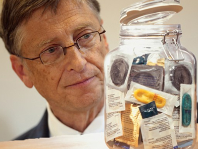 Ο Bill Gates εγγυάται τη νέα γενιά προφυλακτικών