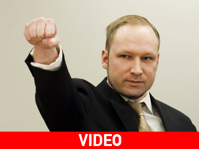 Ο ναζιστικός χαιρετισμός του Μπρέιβικ