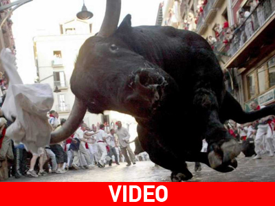 Οι ταύροι αντεπιτίθενται στην Παμπλόνα