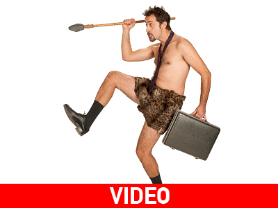 «Caveman» του Rob Becker