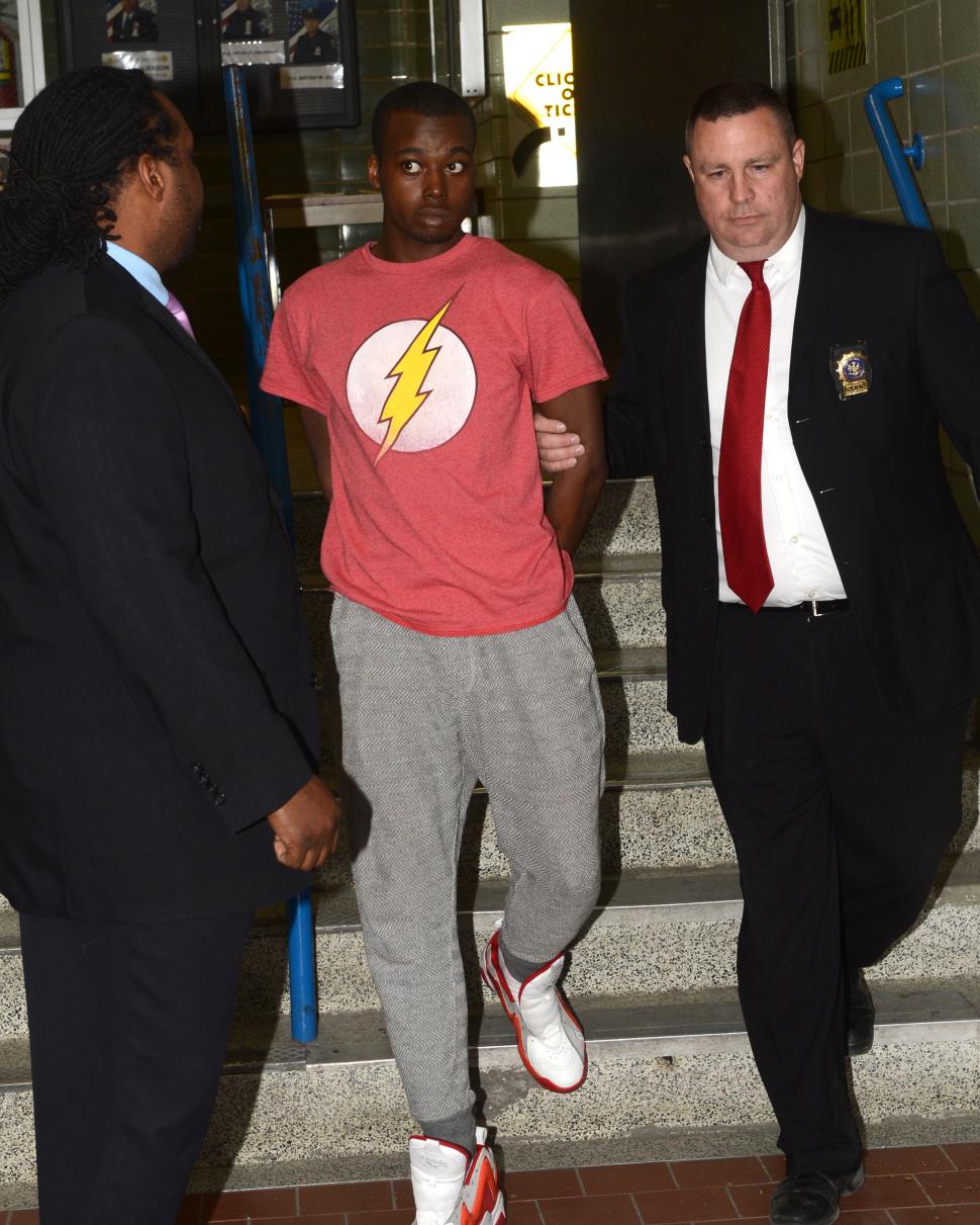 Ο Robinson κατά τη σύλληψή του