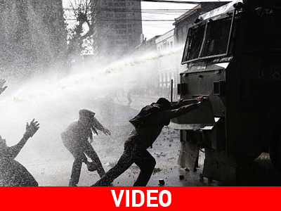 Βίαιες συγκρούσεις στη Χιλή