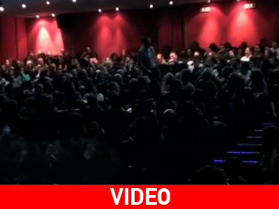 Ανυποψίαστοι θεατές της ταινίας «The Hunger Games»