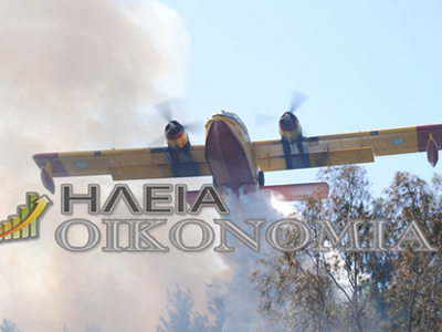 Πυρκαγιά στην Αμαλιάδα