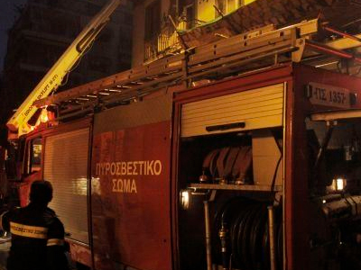 Ηράκλειο: Πυρκαγιά σε εγκαταλελειμμένο επιπλοποιείο