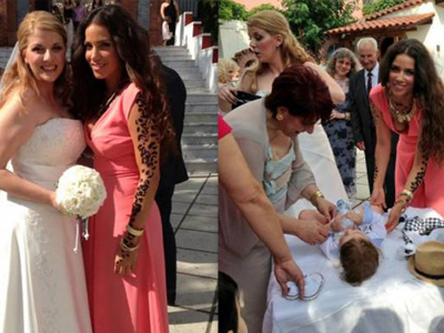 Εκκεντρική ακόμα και στην εκκλησία