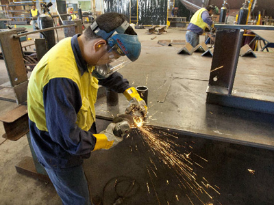 Υποχώρησε ο δείκτης βιομηχανικής παραγωγής