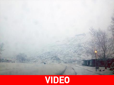 Ανοιξιάτικος χιονιάς στη Βόρεια Ντακότα‏